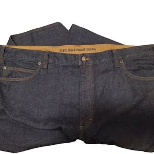 DULUTH TRADING CO. Men's Flex Ballroom Blue Jeans